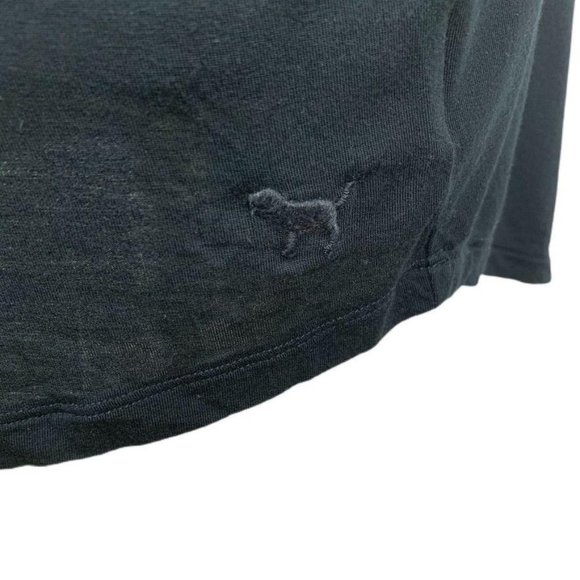 PINK Super Soft Caged Neck Black Knit Top Casual M - Picture 3 of 9